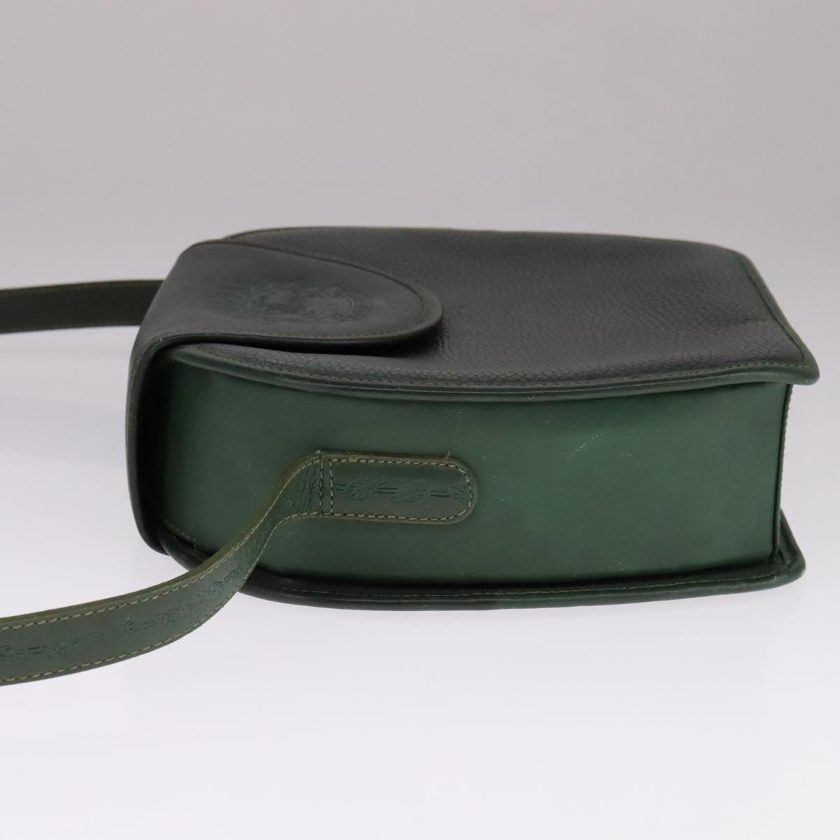 Burberry Shoulder Bag Leather Green - 4