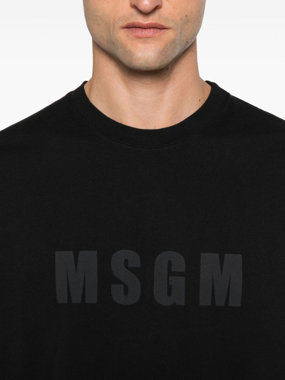 logo-print long-sleeve T-shirt - 4