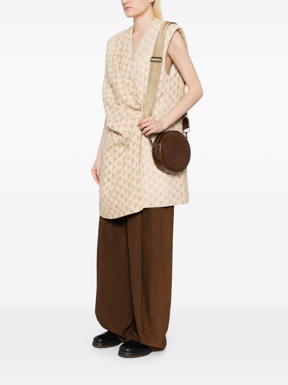 small round crossbody bag - 2