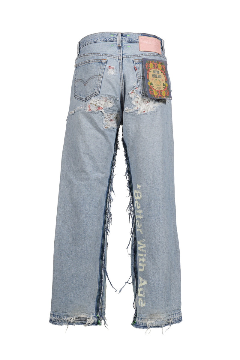 *Better With Age STERLING REPAIR DOUBLE-WIDE DENIM TROUSER / ASSORT outlook