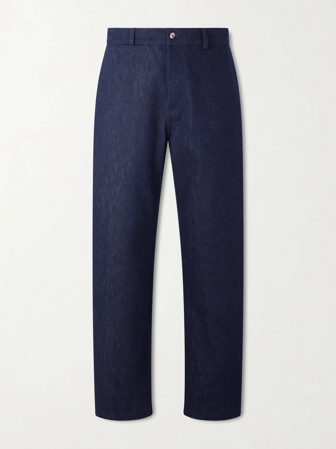 Balloon Tapered Denim Trousers - 1