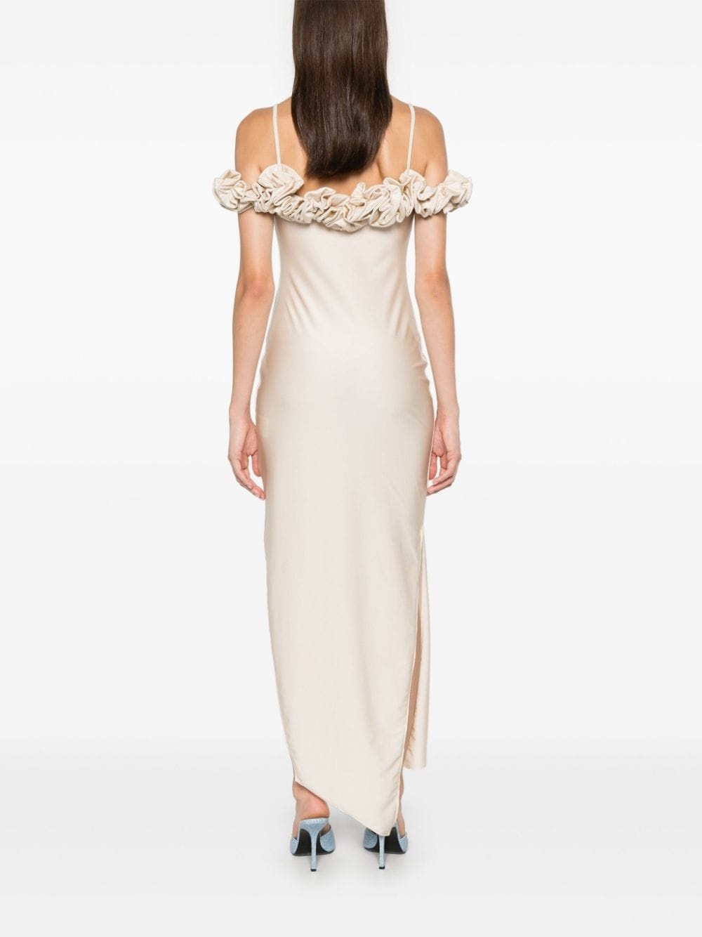 ruffled maxi dress - 4