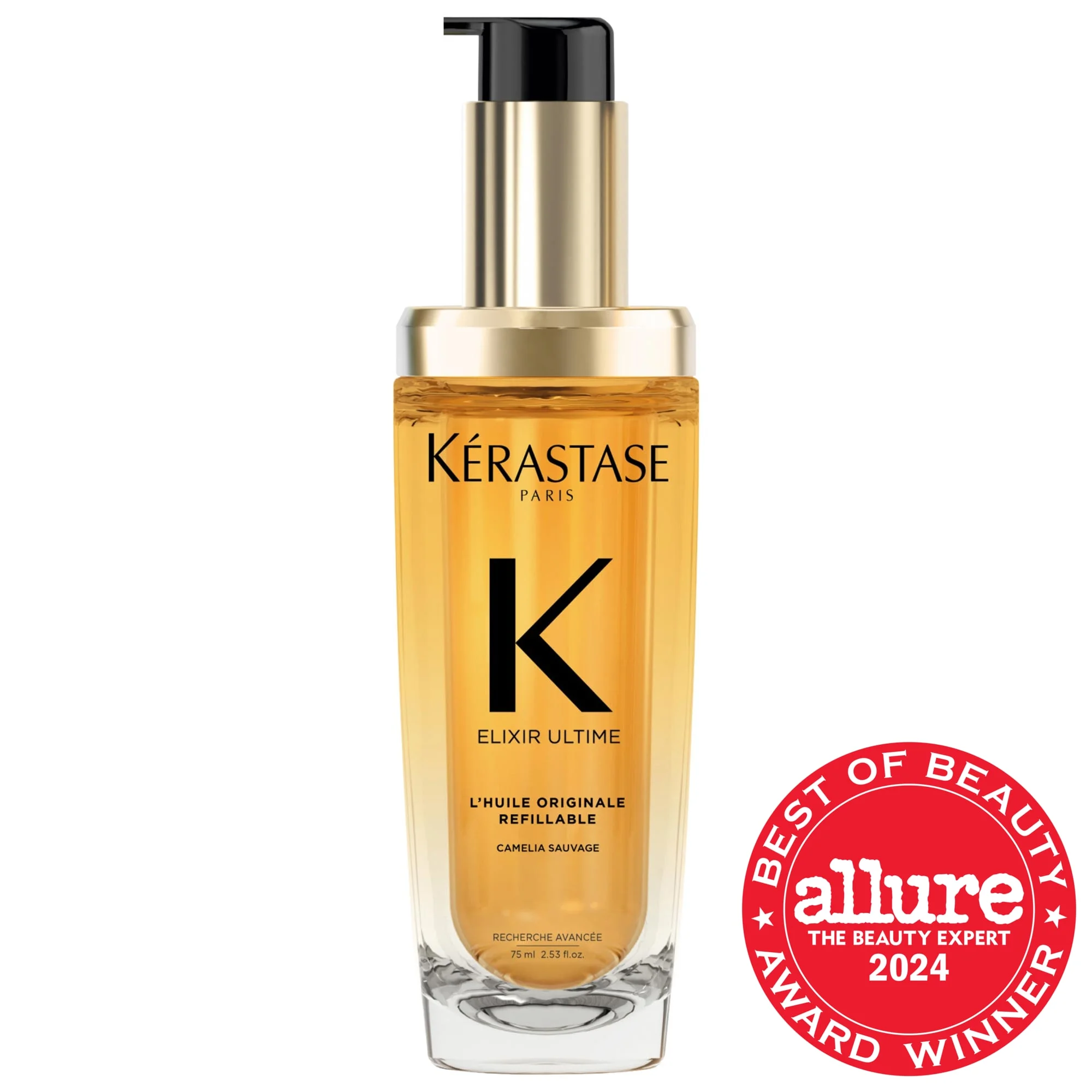 Elixir Ultime Refillable Hydrating Hair Oil for Shine - 1
