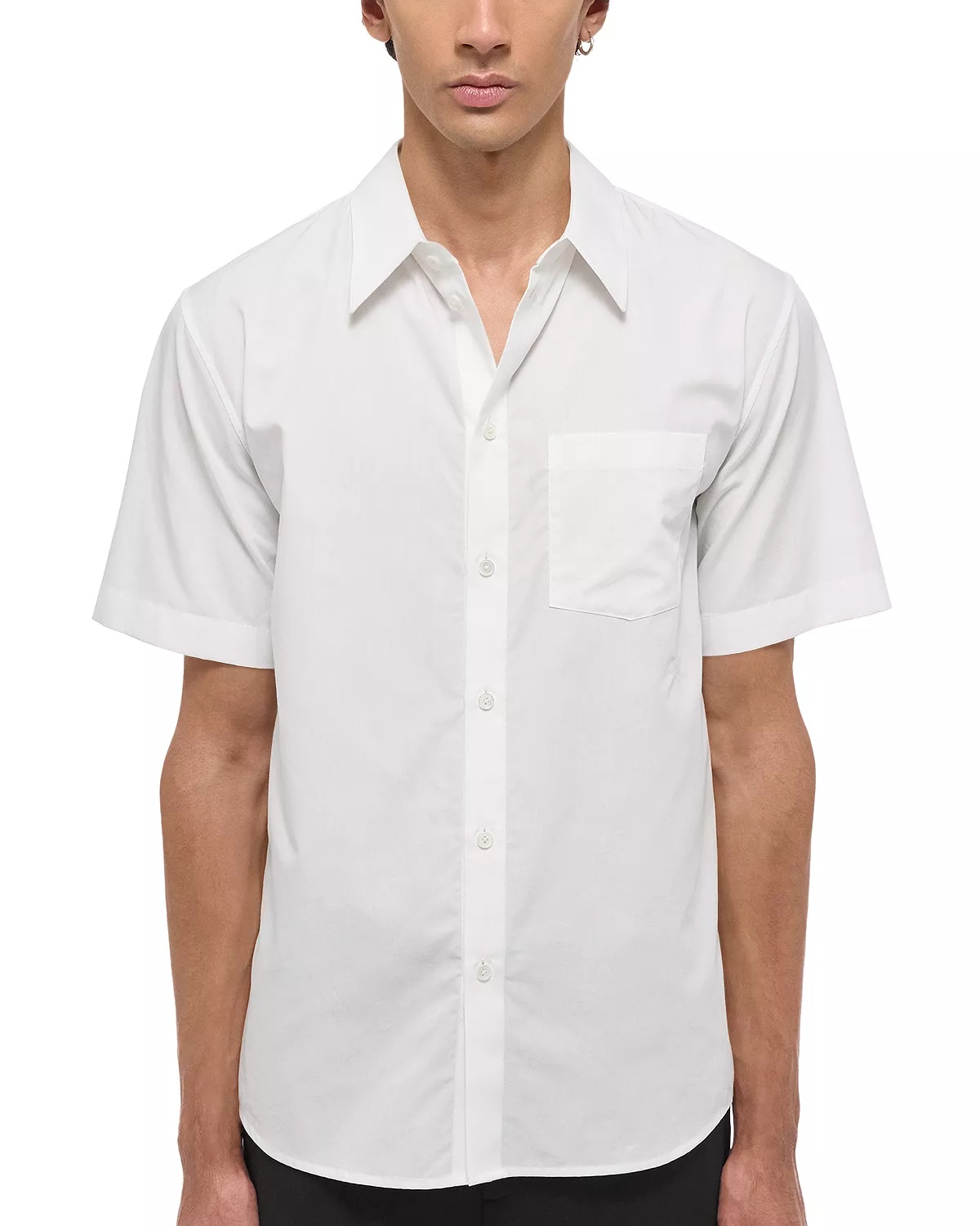 Classic Cotton Relaxed Fit Button Down Shirt - 1