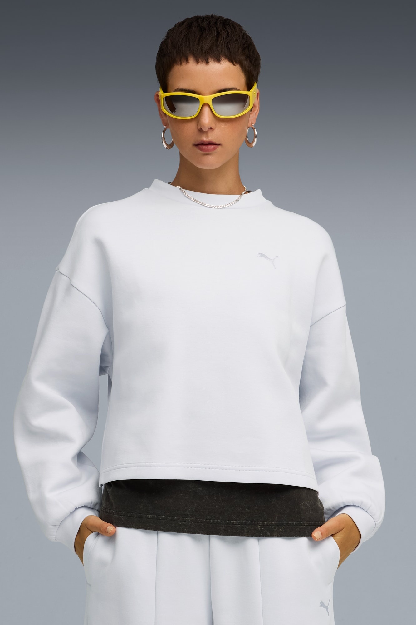 Wardrobe Essentials Oversized Crew Women - 3