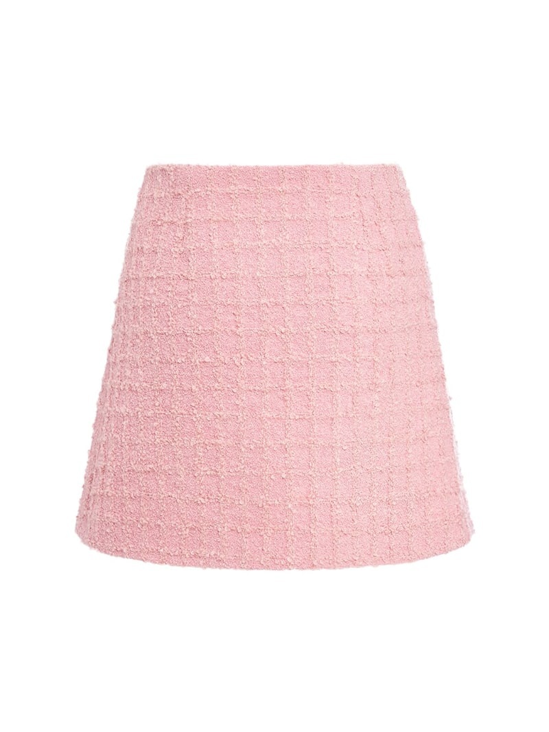 Tweed mini skirt - 5