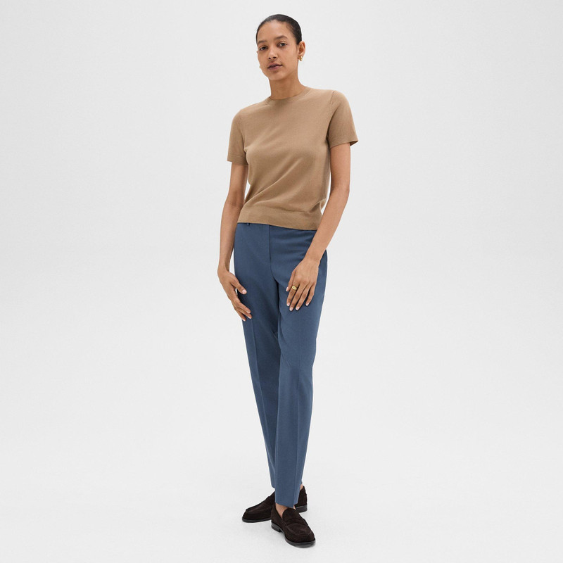 Treeca Full Length Pant in Good Wool 3