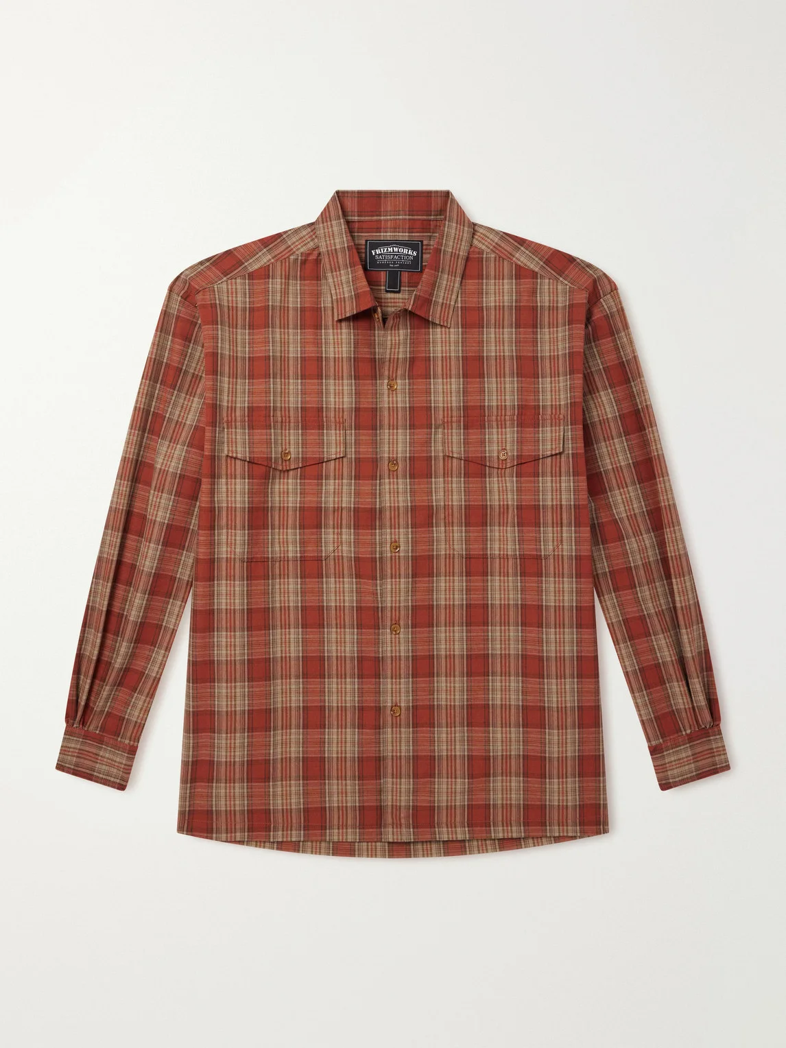 Checked Cotton Shirt - 1