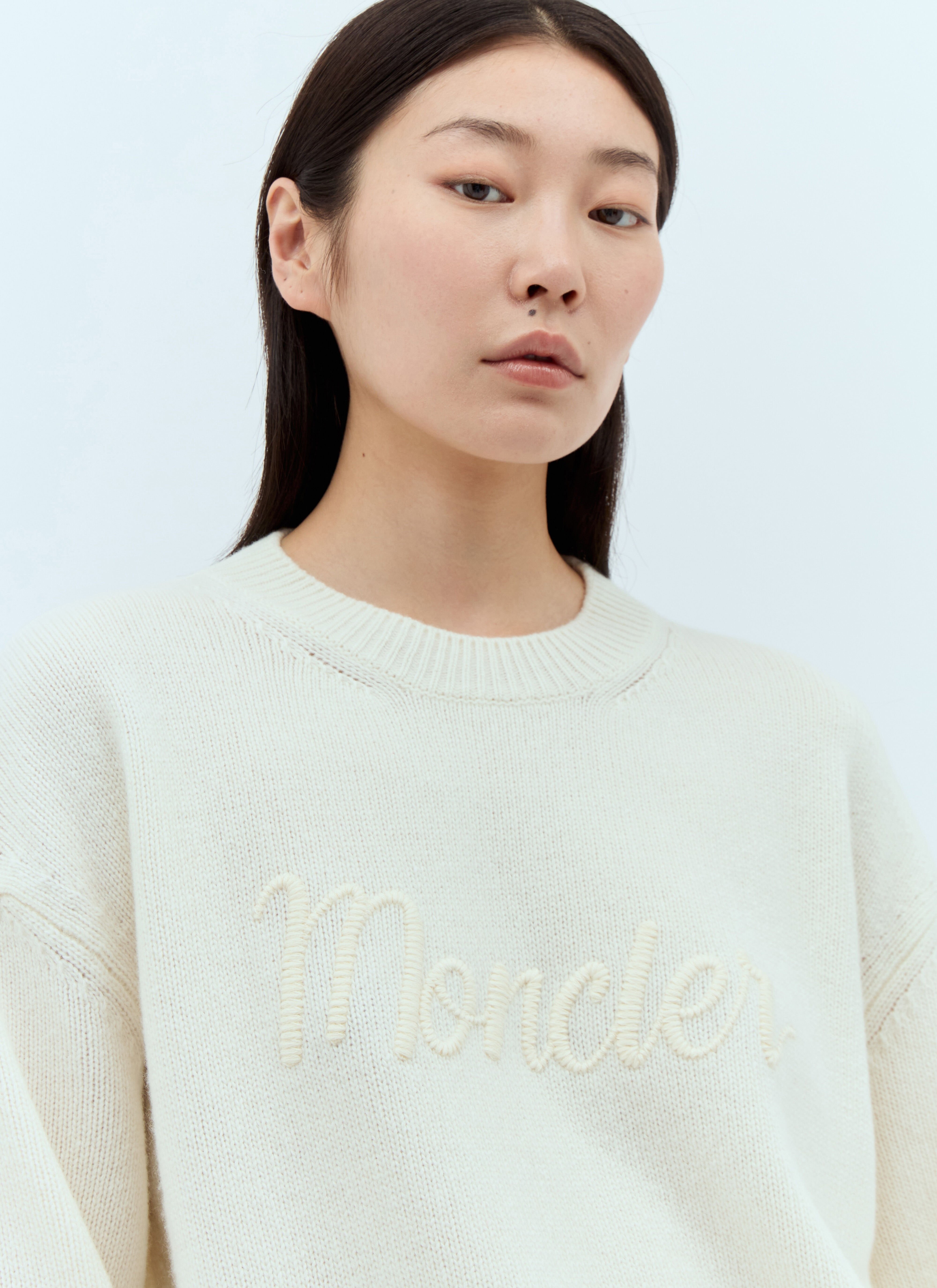 Logo Embroidery Sweater - 3