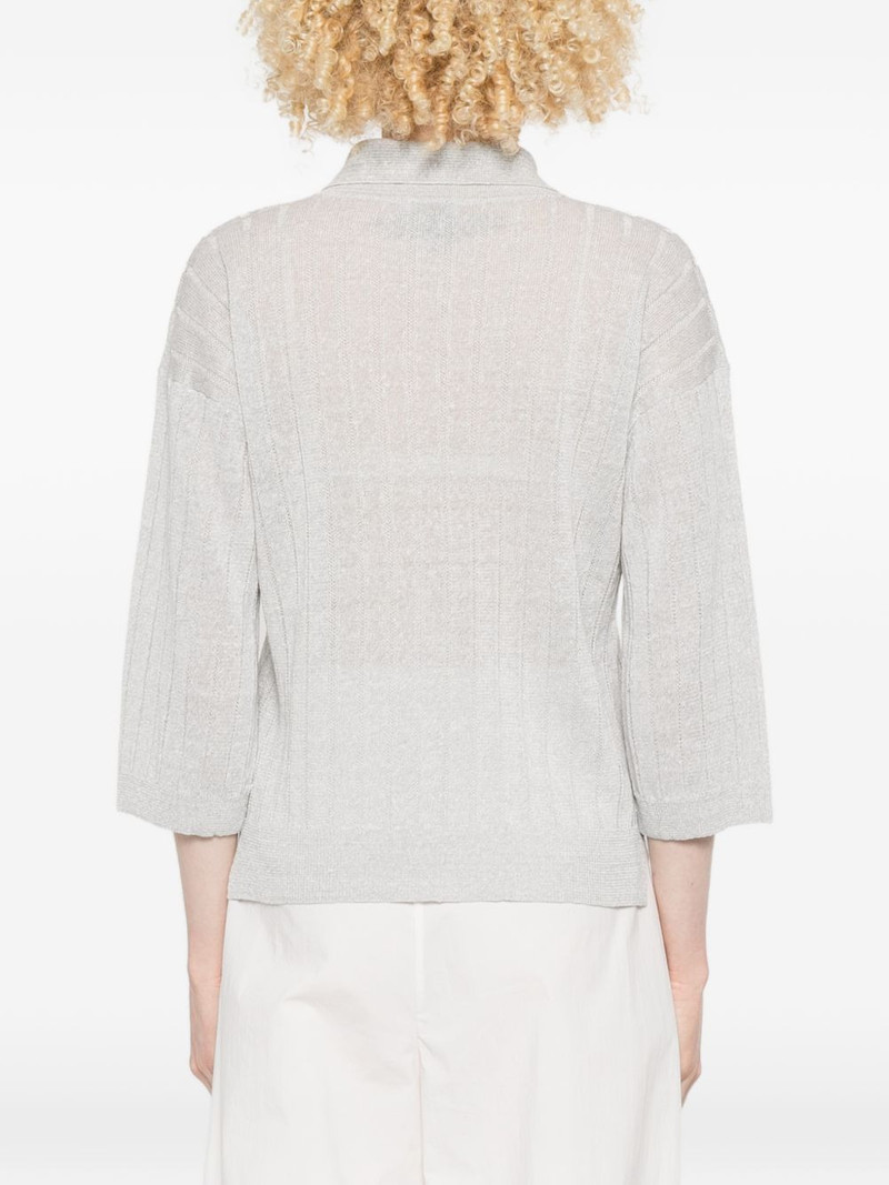 ribbed-knit cardigan 4