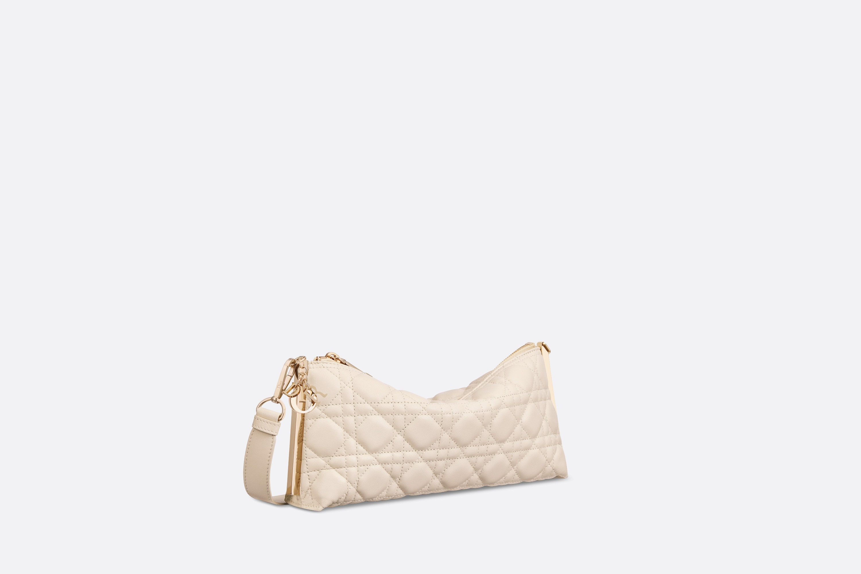 Dior - Small 30 Montaigne Bag Dusty Ivory Calfskin - Women