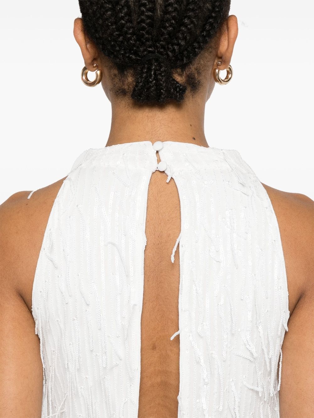 halterneck maxi dress - 5