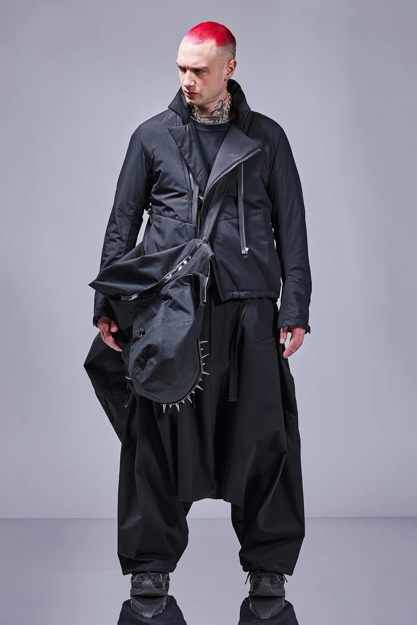 J1WB-BQ 3L Interops Jacket Black - 61