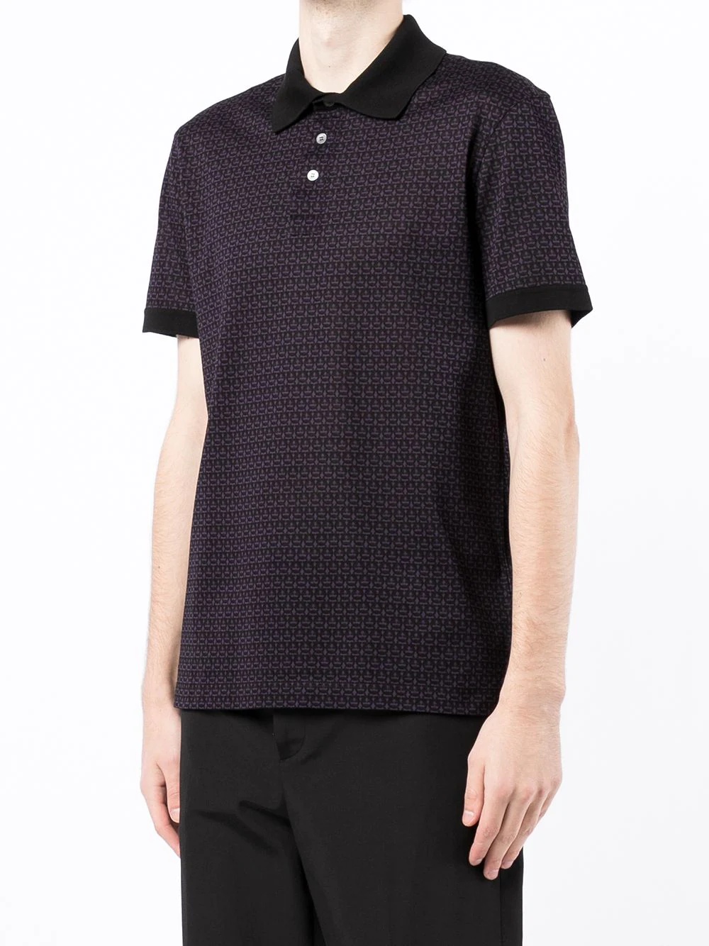 micro Gancini polo shirt - 3