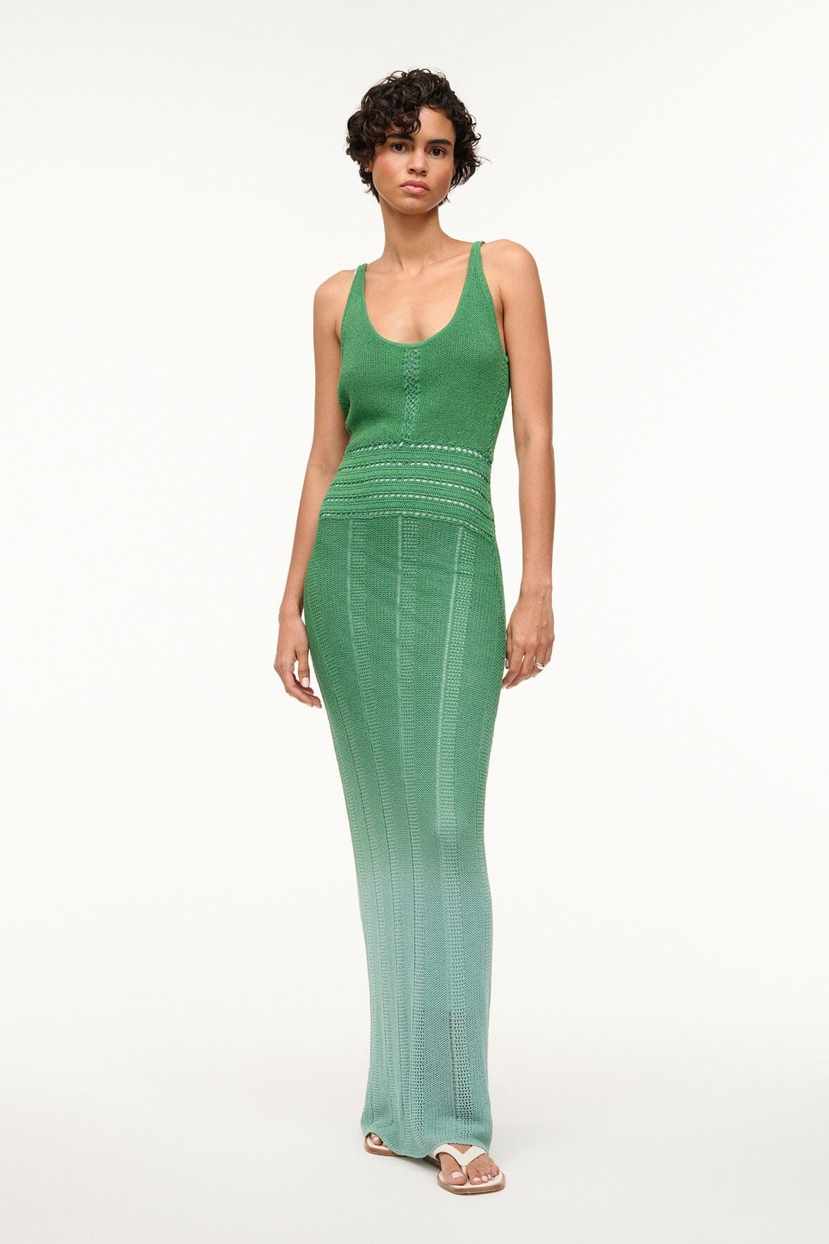 STAUD LOMBARDY DRESS MERMAID OMBRE - 2