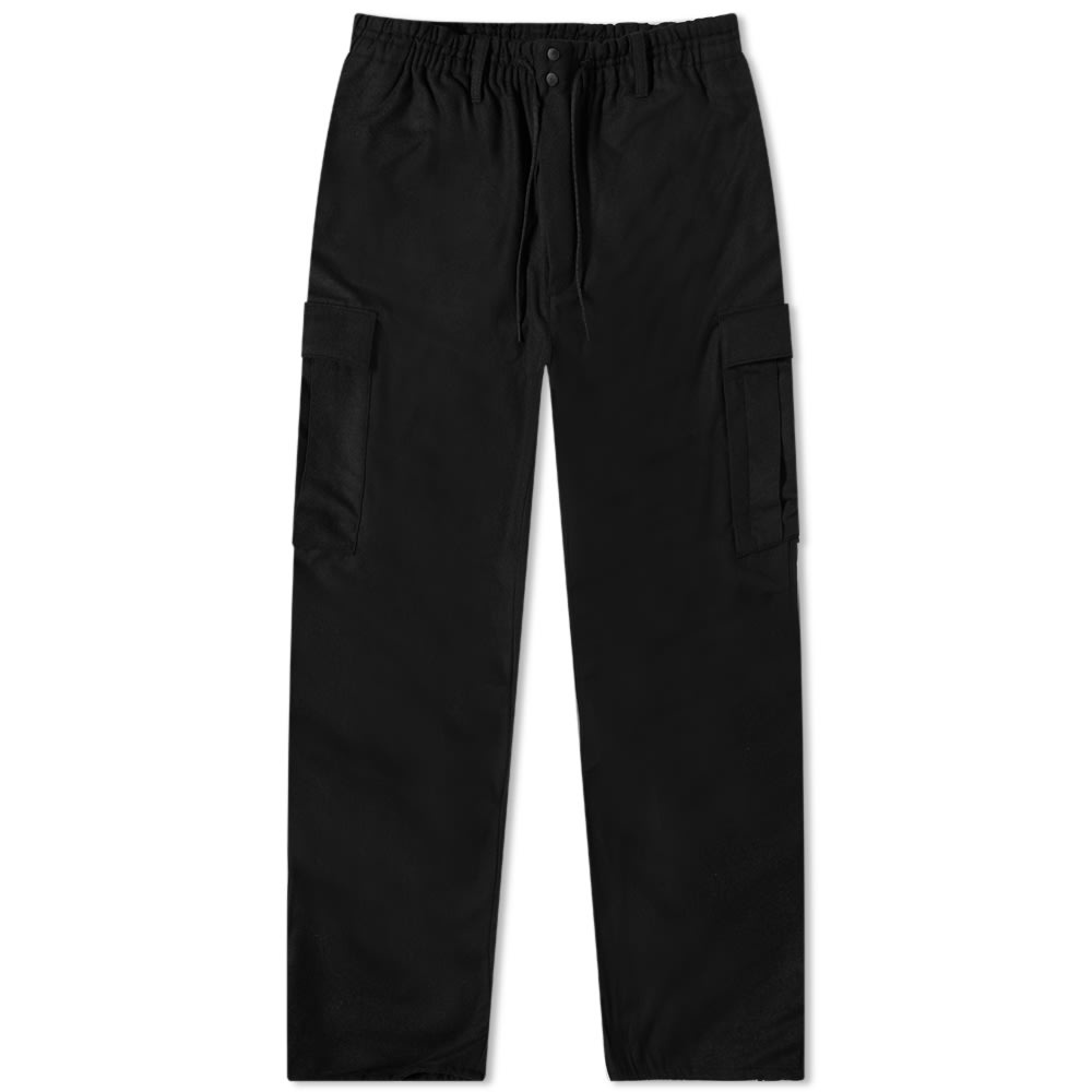 Y-3 Wool Flannel Cargo Pant - 1