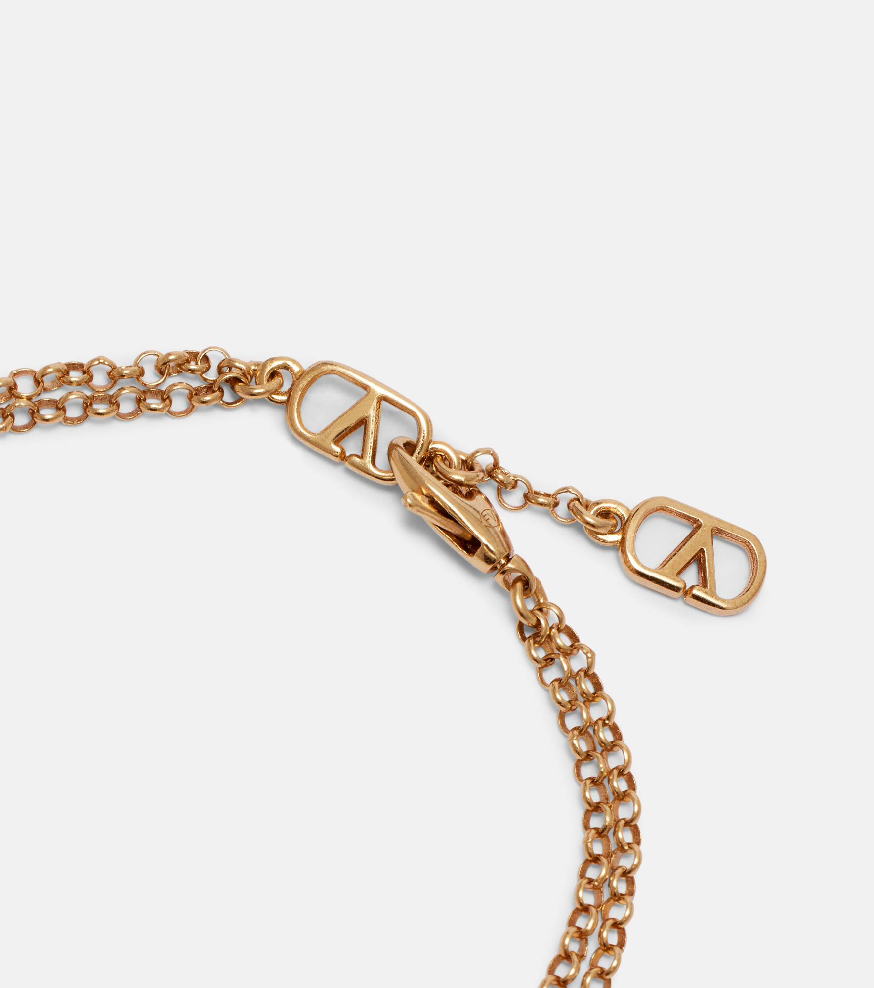 VLogo beaded Swarovski® pearls bracelet - 4