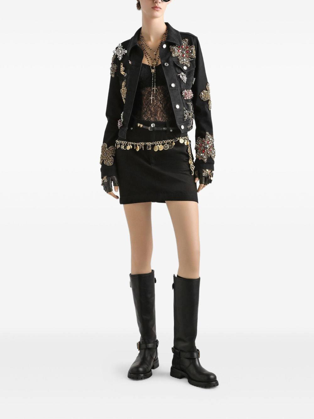 lace corset top - 2