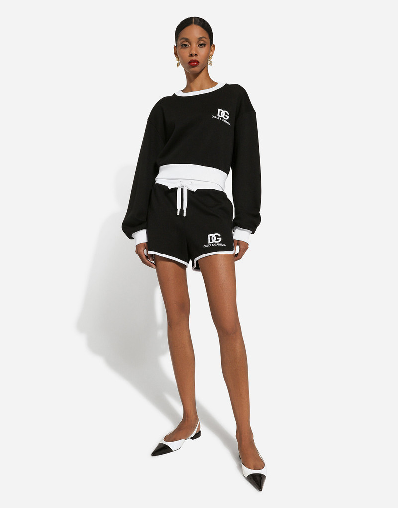 Jersey shorts with DG logo embroidery 5