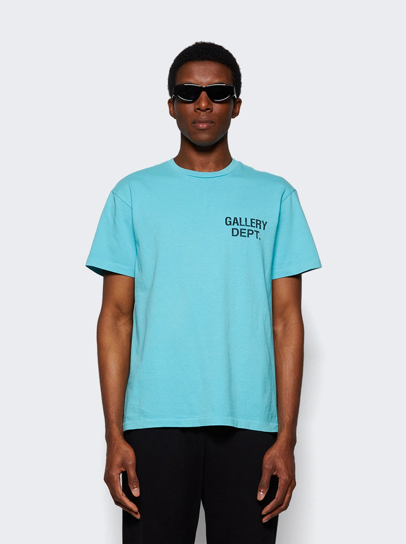 GALLERY DEPT. Souvenir Tee Light Teal outlook