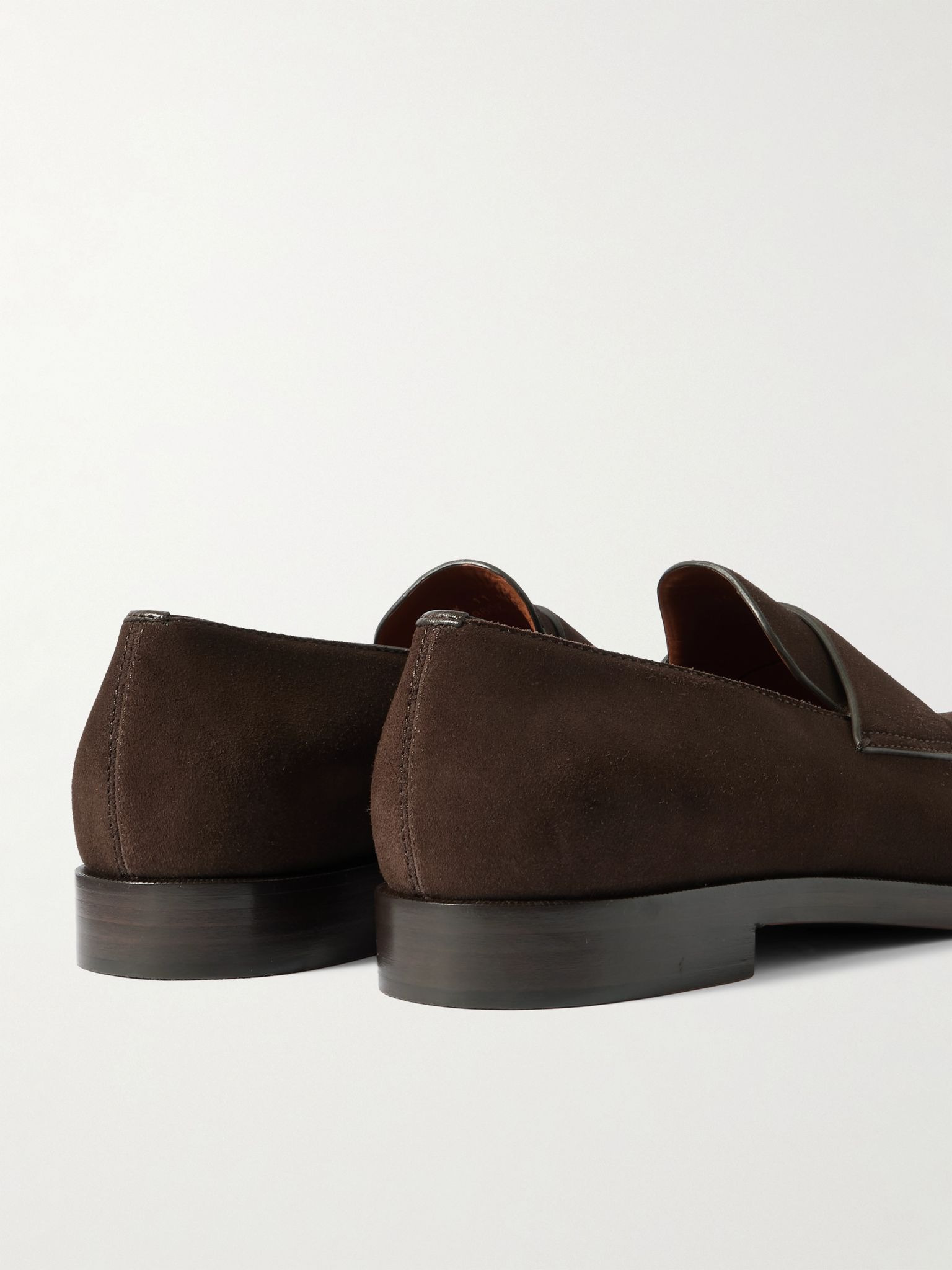 Torino Suede Loafers Dark brown - 5