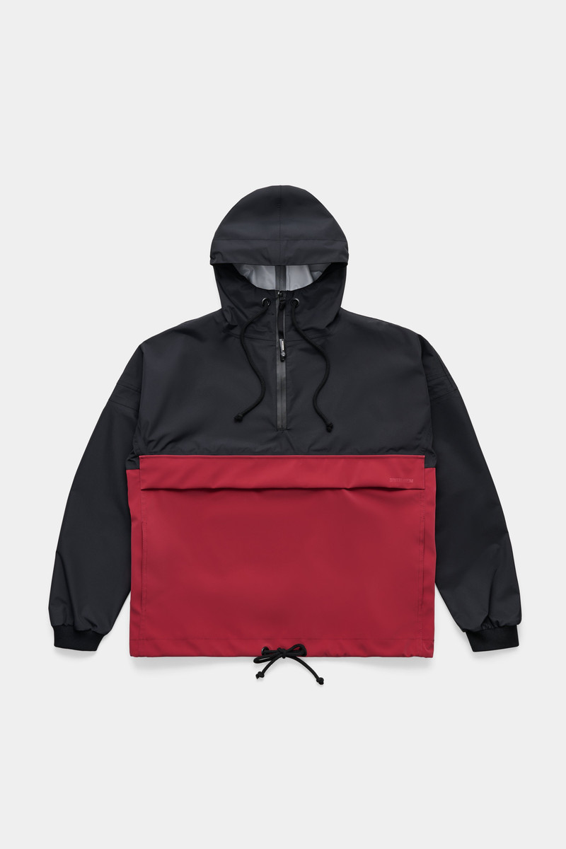 Forsa Two-Tone Matte Anorak Black/Burgundy 5