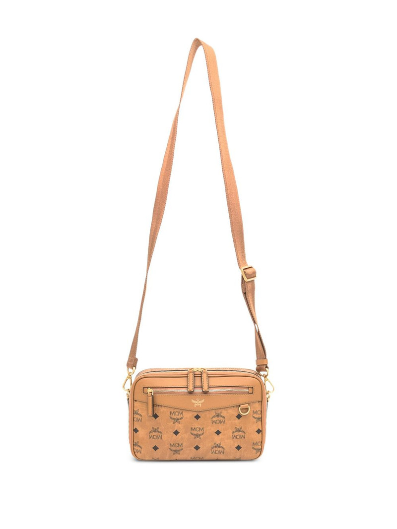 MCM small Diamond Visetos-monogram crossbody bag outlook