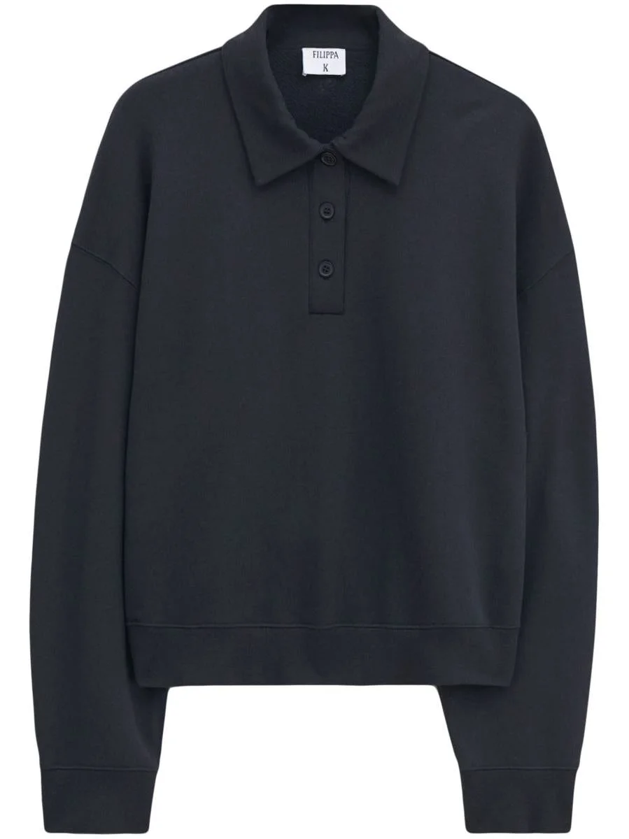 Filippa K Long Sleeves Polo Shirt - 1