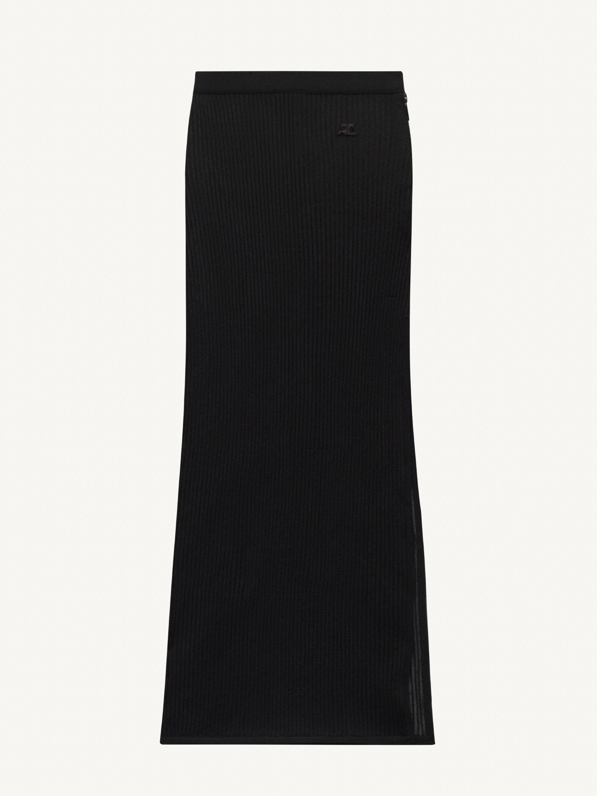 LONG TRANSPARENT SKIRT - 1