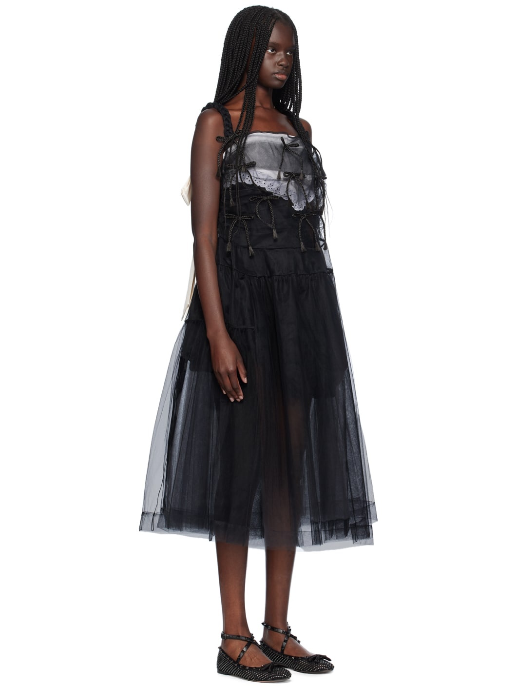 Black Monchi Midi Dress - 2