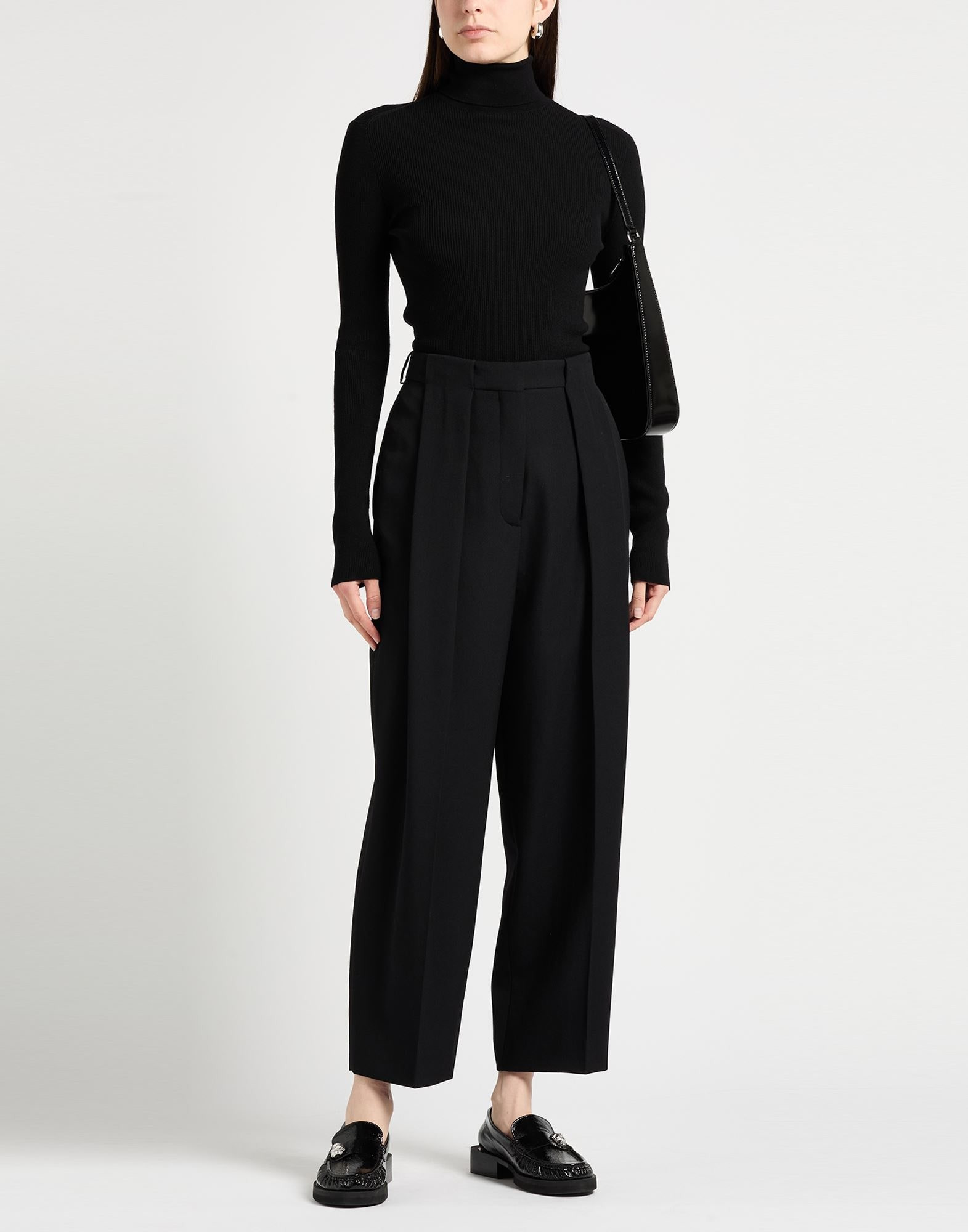 Black Women's Casual Pants - 3