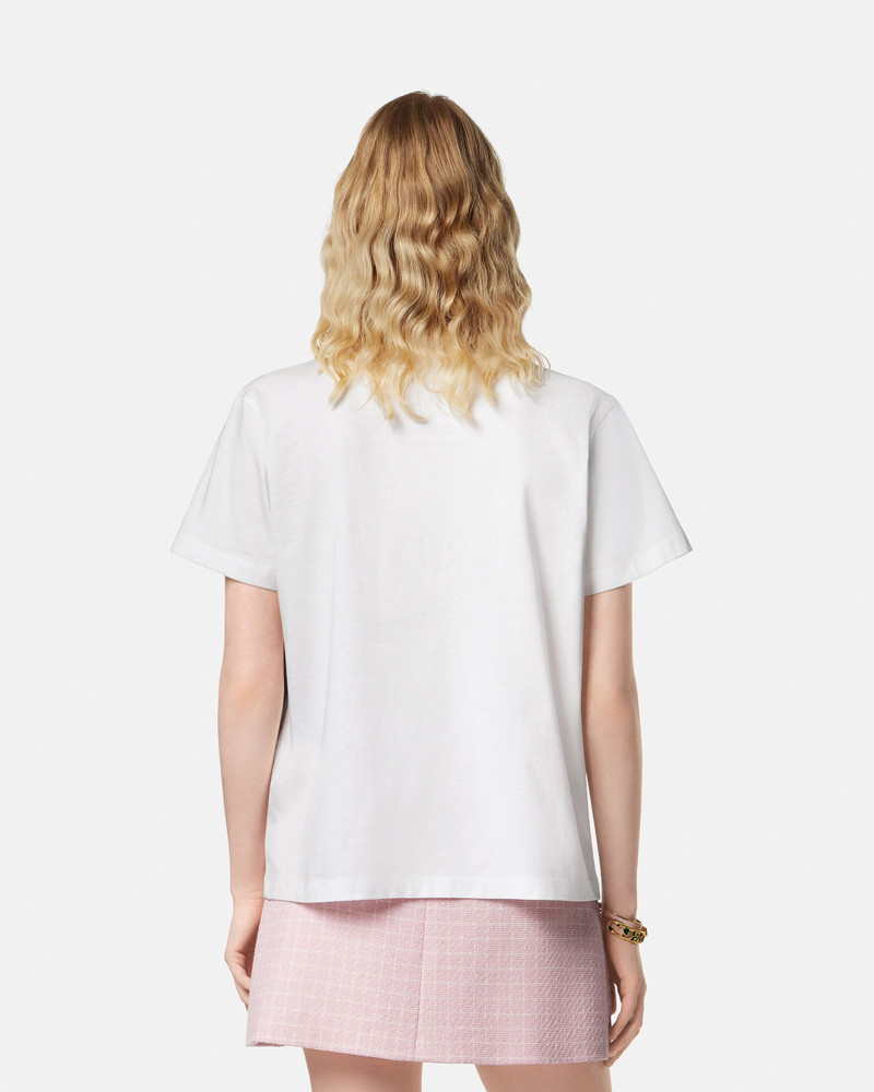 Embroidered Cotton-Jersey T-Shirt 3