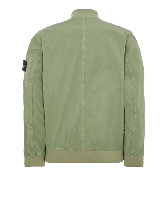 Stone Island 42629 CUPRO COTTON TWILL- TC SAGE GREEN REVERSIBLE