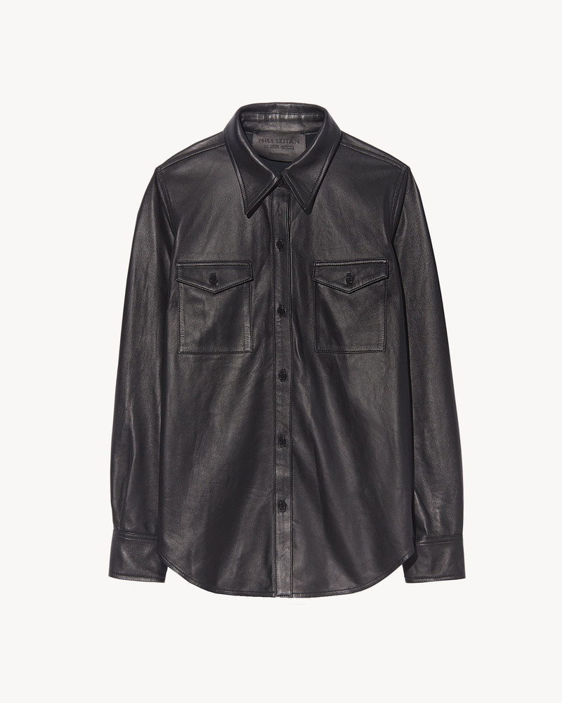 LIMITED EXCLUSIVE | AVA LEATHER SHIRT 1