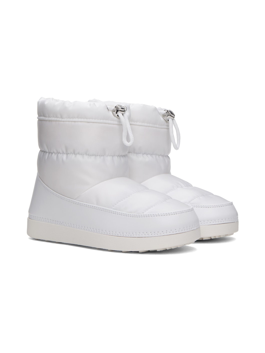 SSENSE Exclusive White Quilted Boots - 4