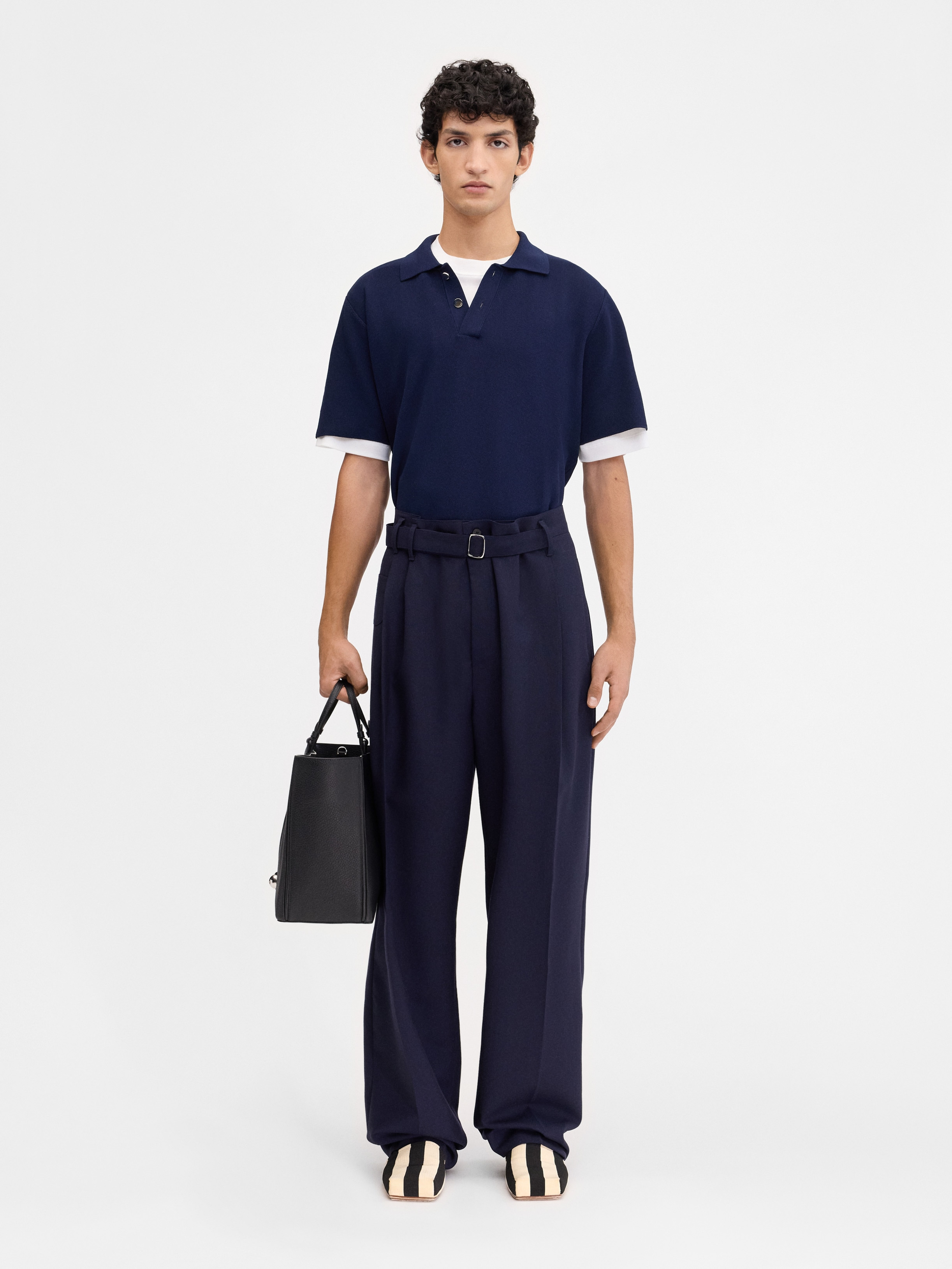 The knit polo shirt - 2