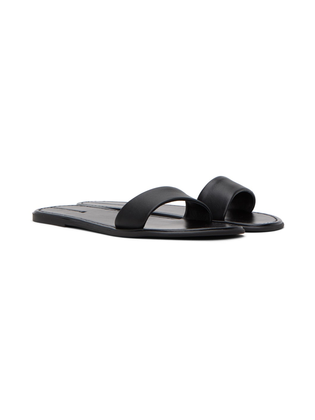 Black Beach Sandals - 4