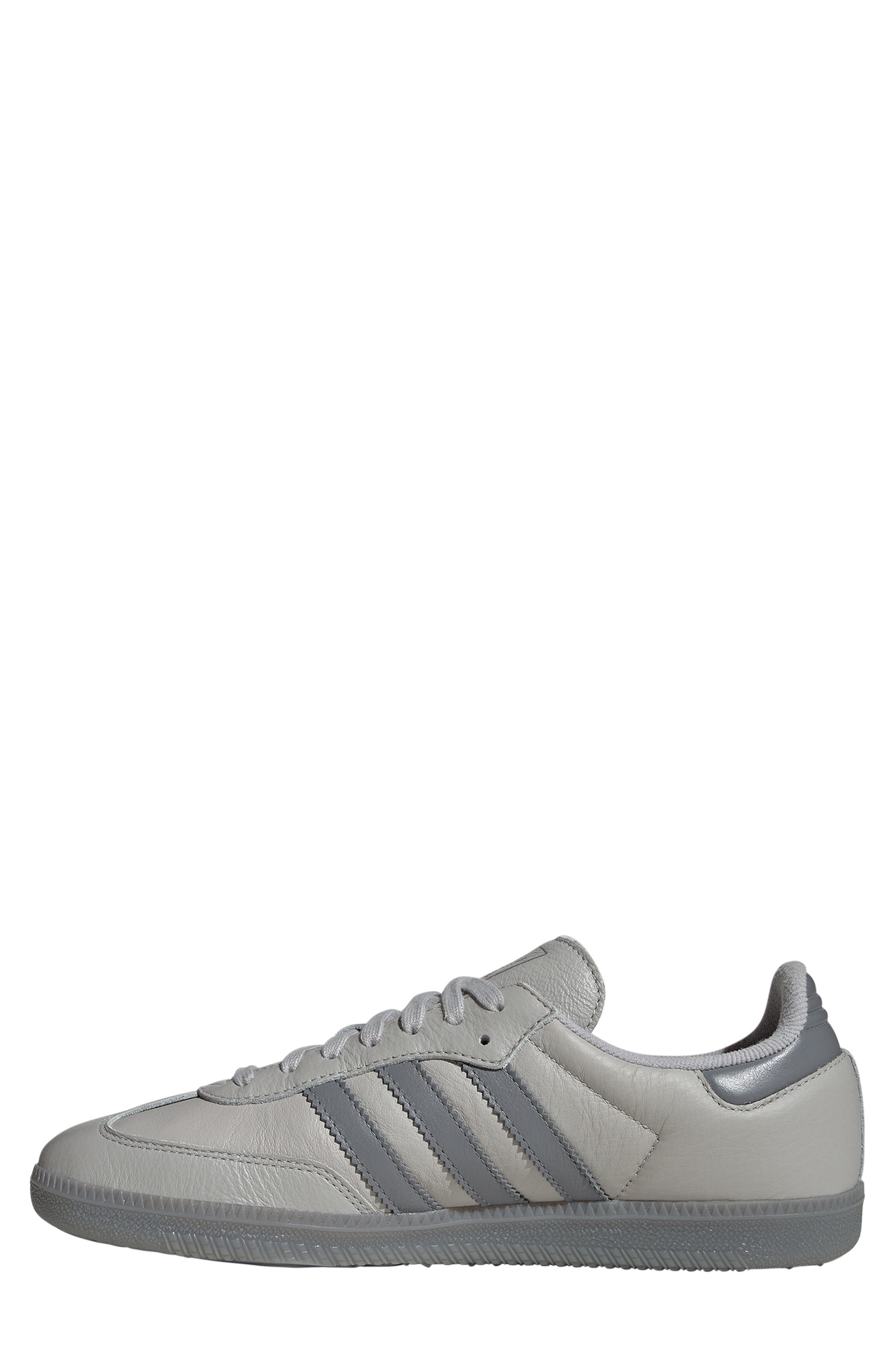 adidas Samba OG Sneaker in Grey/Grey/Grey at Nordstrom - 6