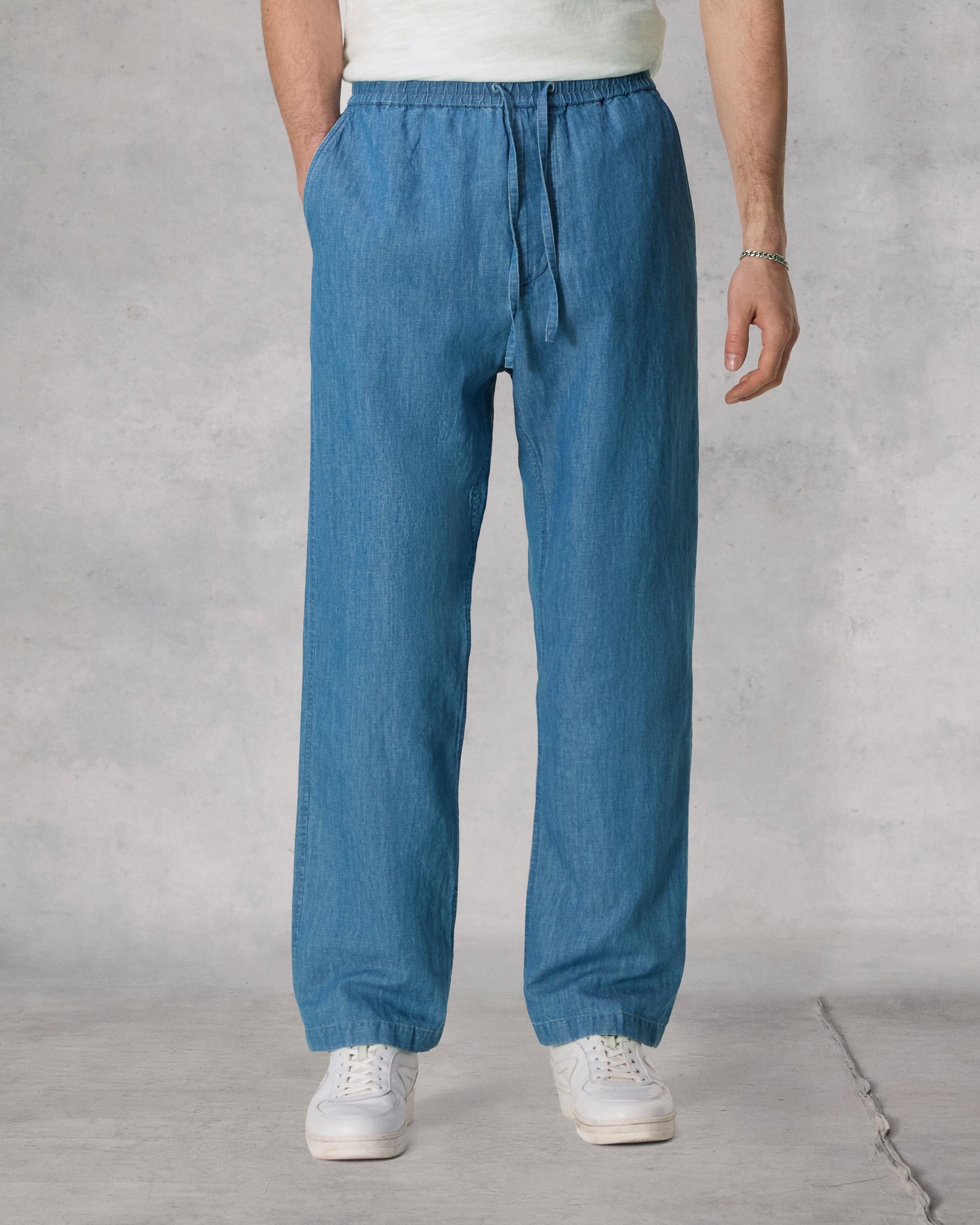 Bradford Denim Drawstring Pant
Relaxed Fit - 3