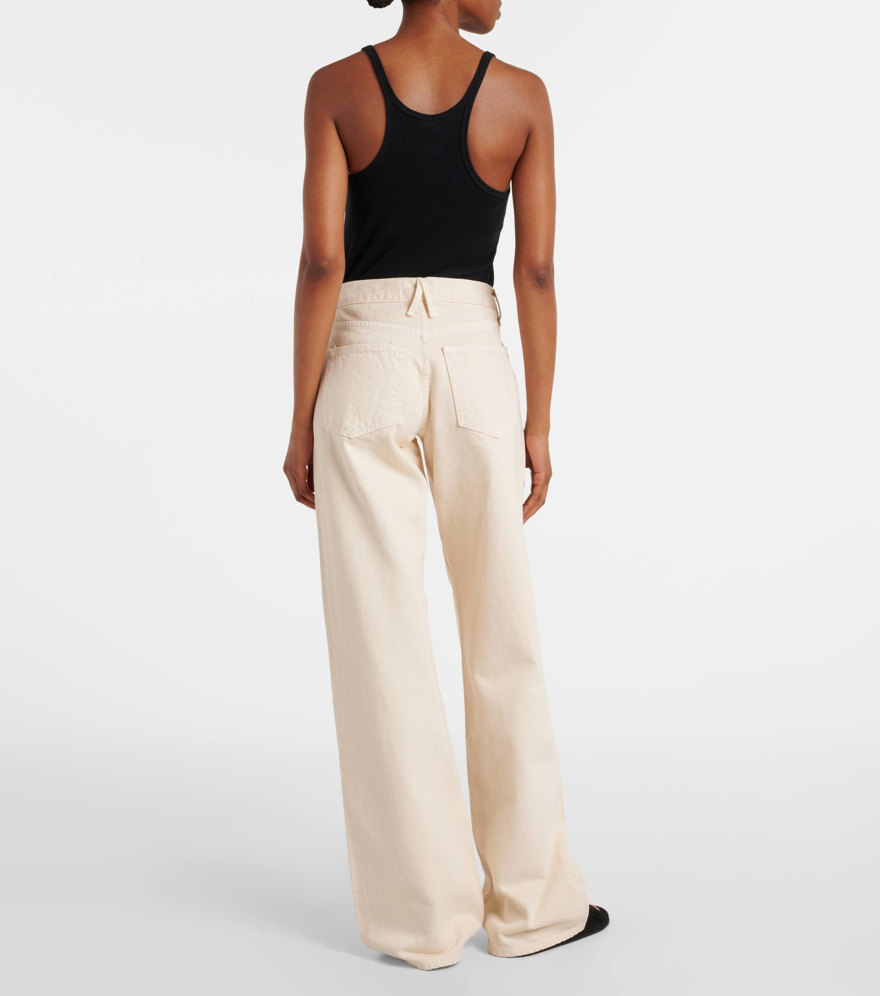 Mica low-rise wide-leg jeans - 3