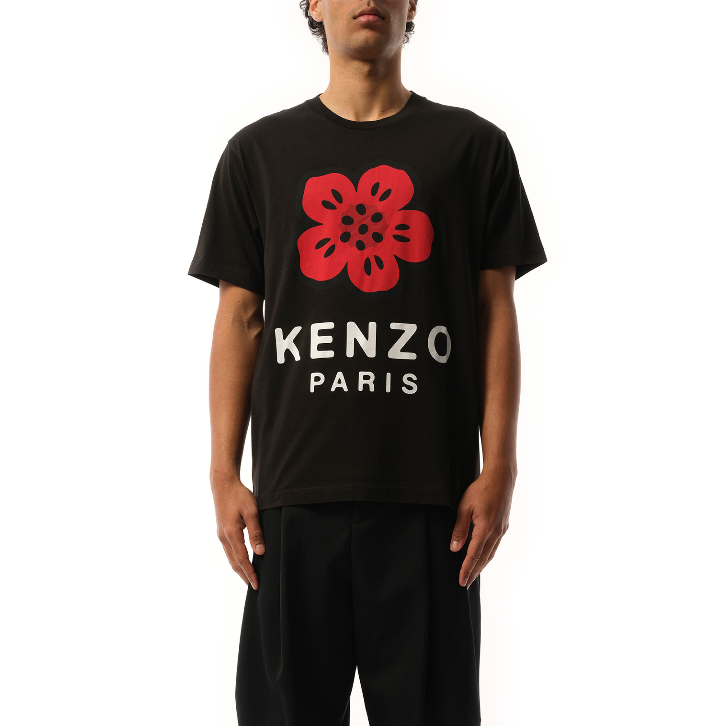 KENZO Boke Flower T-Shirt in Black | marais | REVERSIBLE