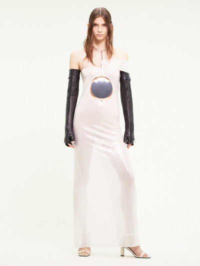 courrèges NEW AGE GLITTER TULLE DRESS outlook