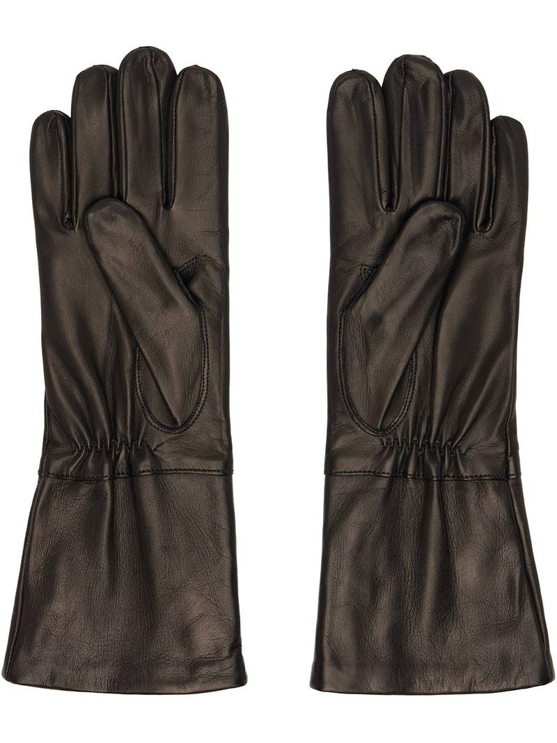 Our Legacy Black Zipped Gloves outlook