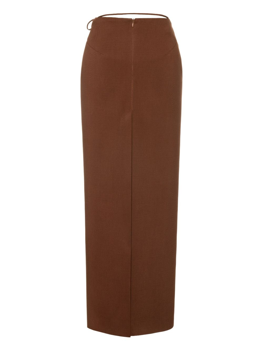 cut-out maxi skirt - 5
