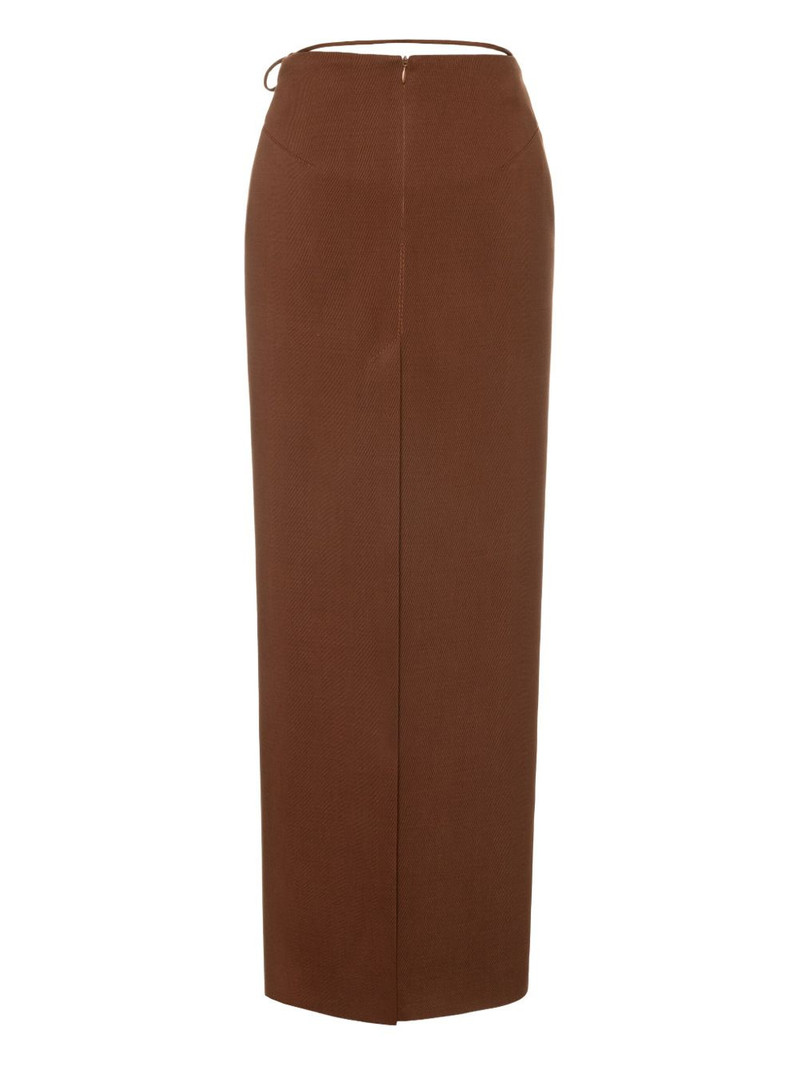 cut-out maxi skirt 5