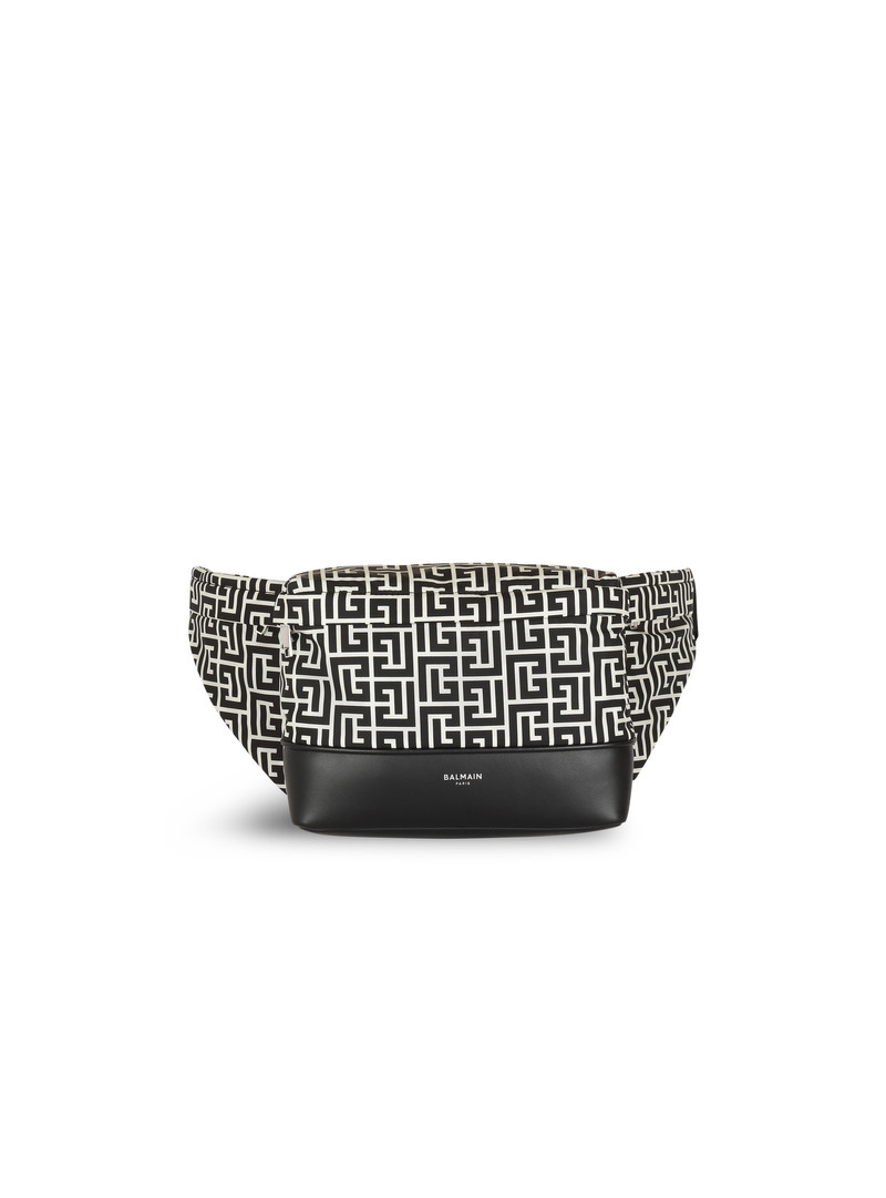 Maxi monogram nylon belt bag 1