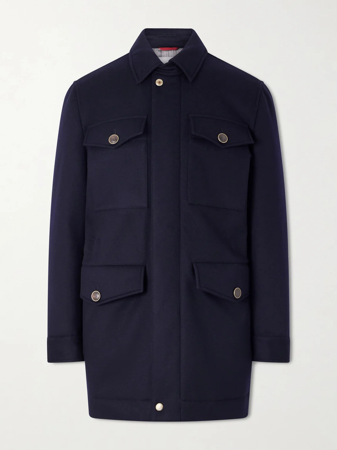 Padded Cashmere Jacket - 1