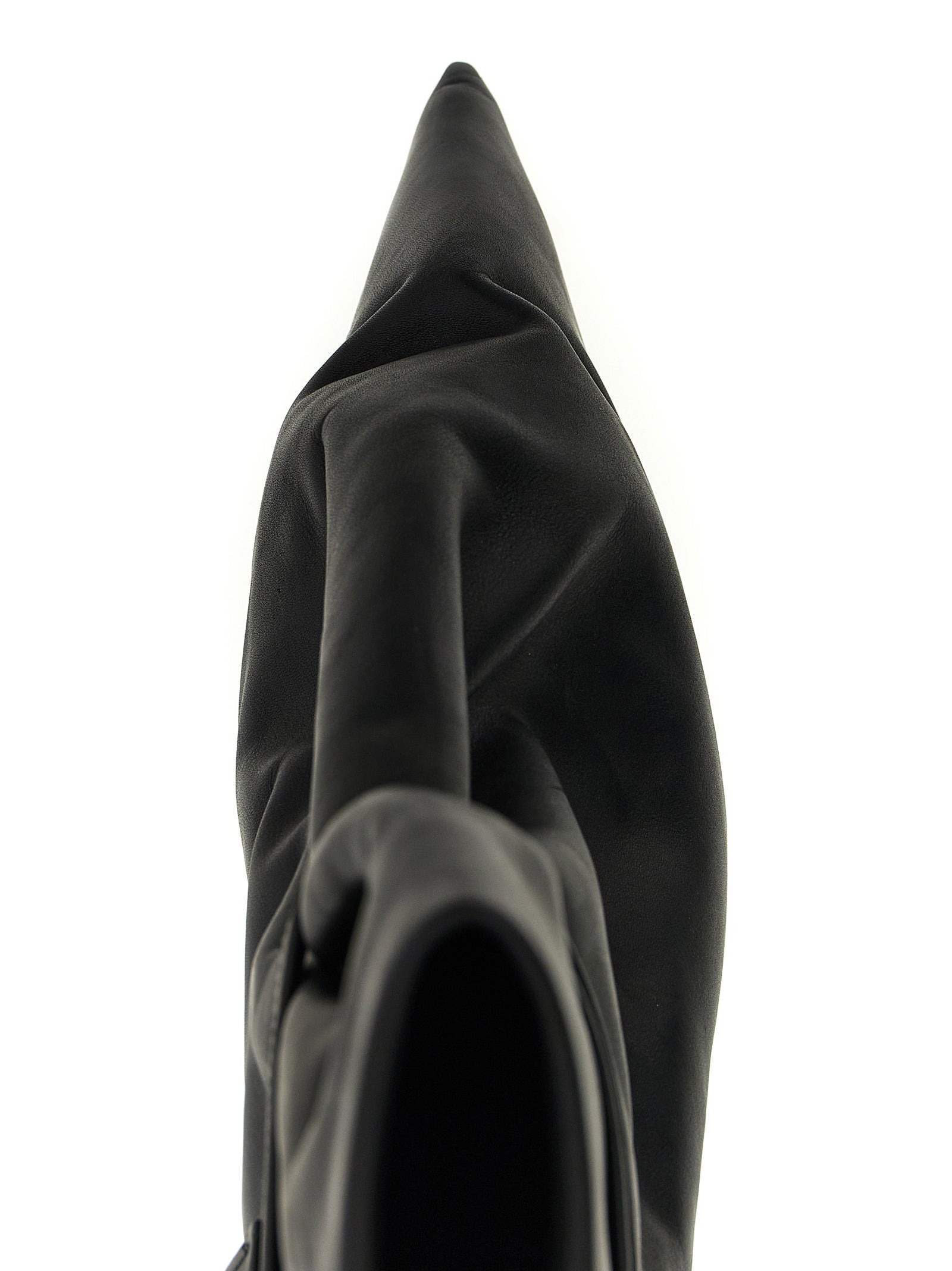 Rick Owens Women 'Tied Taco Kiss' Ankle Boots - 4