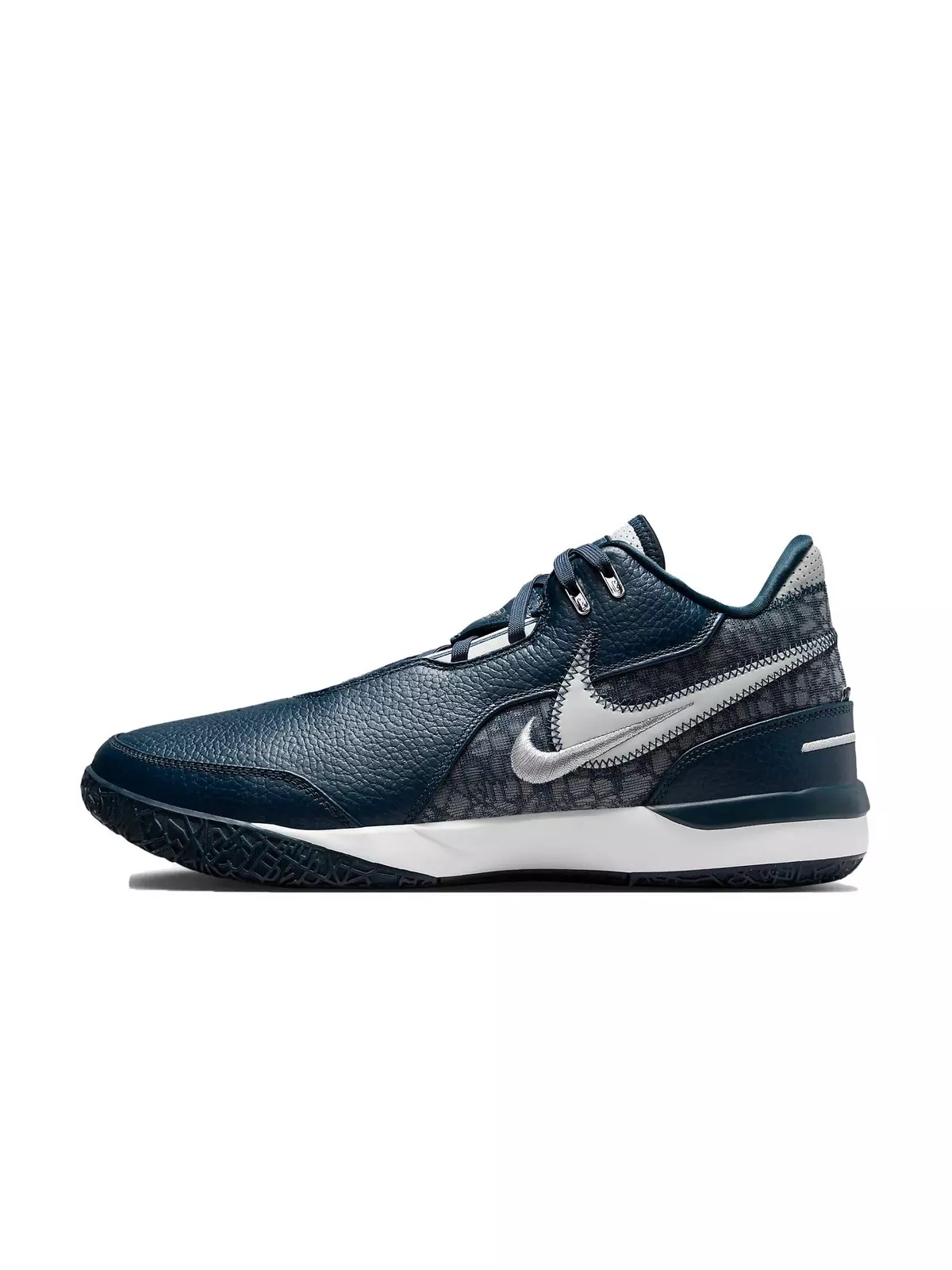 LeBron NXXT Gen AMPD "Armory Navy/Sail/Metallic Silver/Light Silver" Men's Basketball Shoe - 2