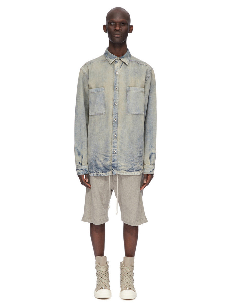 Rick Owens DRKSHDW Pusher drawstring-waist shorts outlook